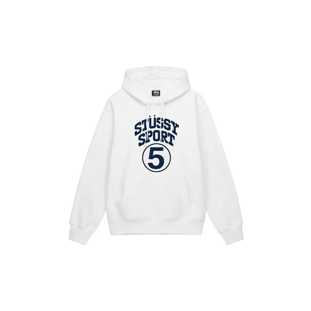 Stu$$y FW24 SPORT letter graphic print hoodie