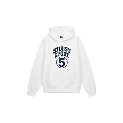 Stu$$y FW24 SPORT letter graphic print hoodie