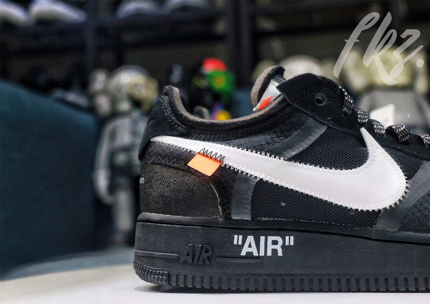 2018 Off White X Nike Air Force 1 Black