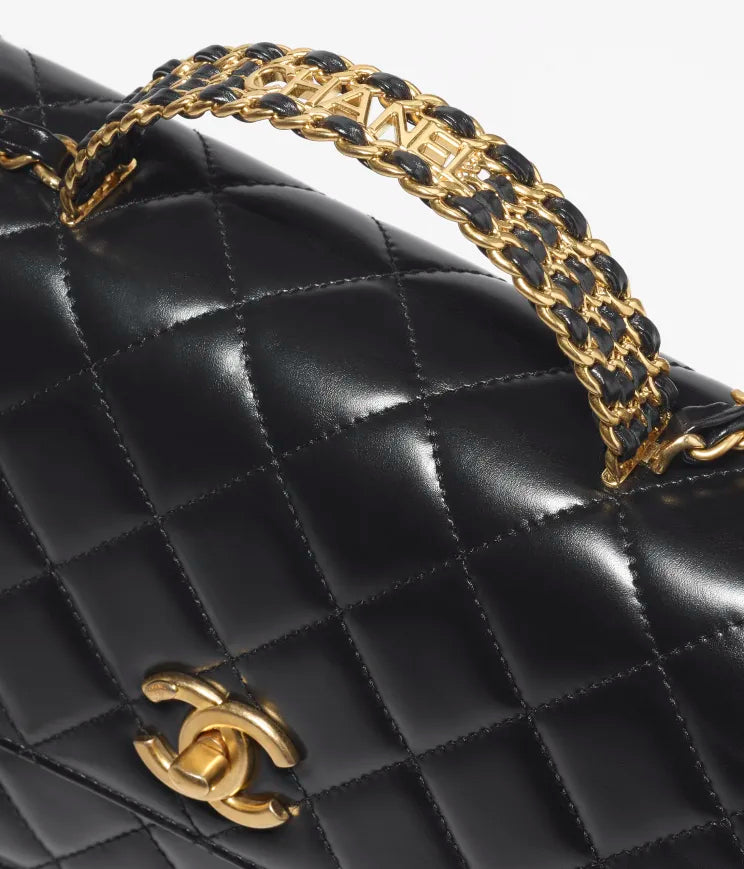 SMALL FLAP BAG WITH TOP HANDLE SN172WQ3