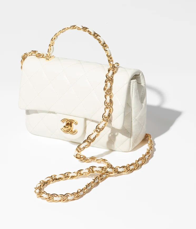 SMALL FLAP BAG WITH TOP HANDLE XS1VYHD4