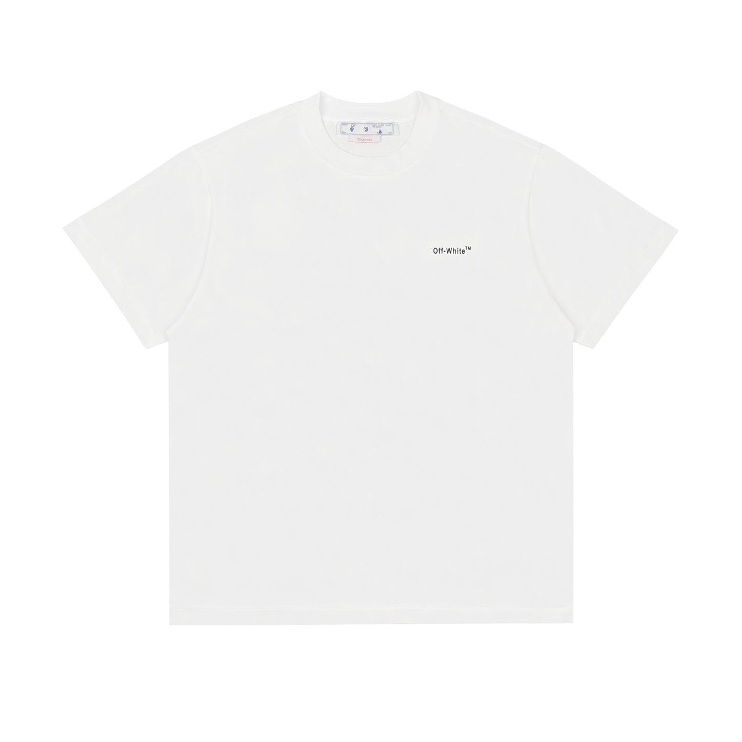 Ow wavy line short sleeves