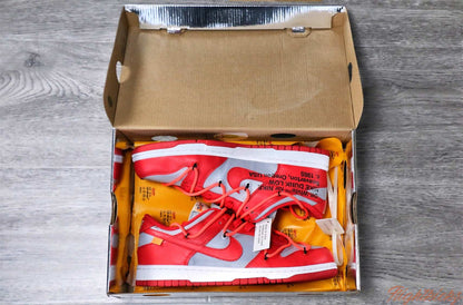 Off White X Nike SB Dunk University Red 2019(LN5 A1 Batch)