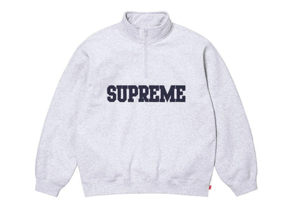 Suprem3 24FW Collegiate Half Zip Pullover Hoodie