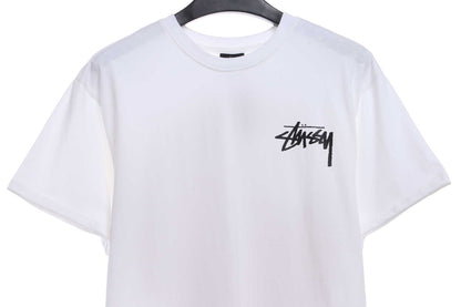 Stussy Colored Graffiti Doll Short Sleeve T-Shirt