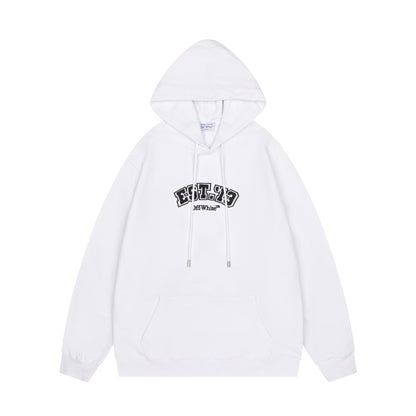 Off-White 24SS new multi-logo loose-fit hoodie