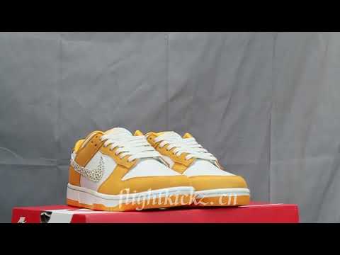 Nike Dunk Low AS Safari Swoosh Kumquat