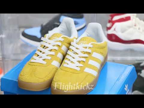 Adidas Gazelle Indoor Orange Peel White