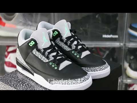 Air Jordan 3 Retro Green Glow 2024