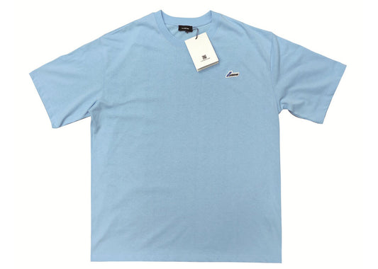 WE11D0NE Embroidered Logo Simple Color T-Shirt