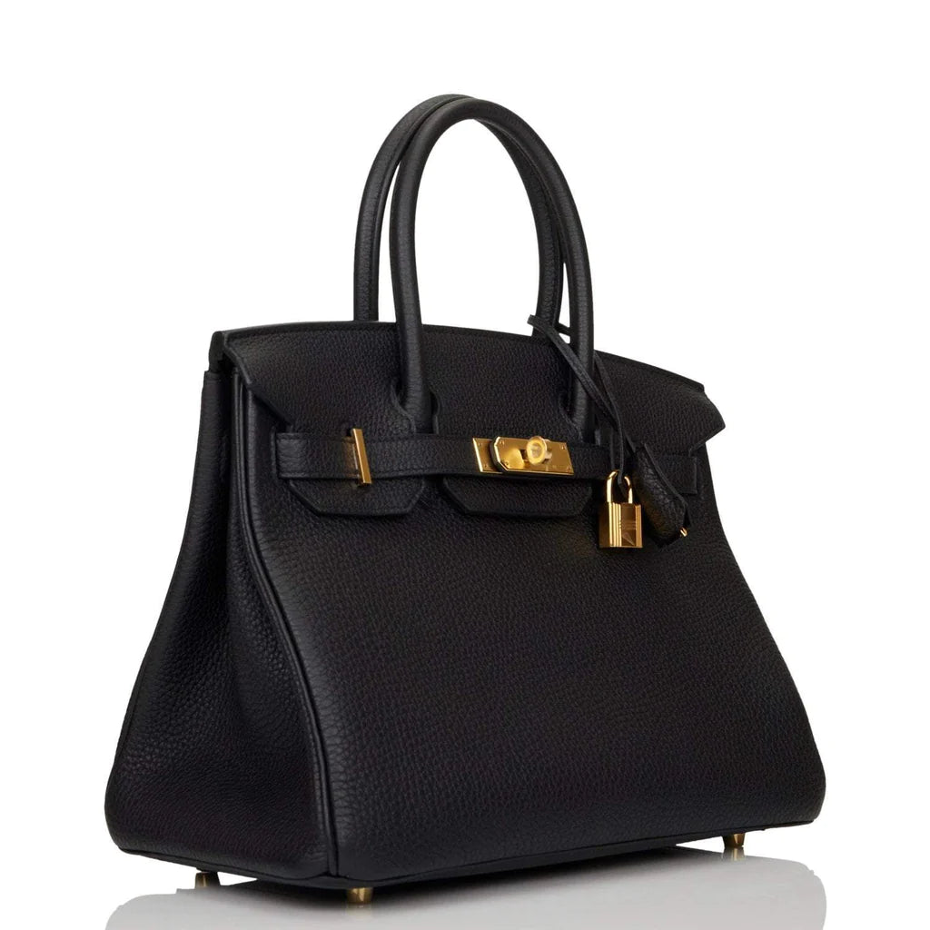 Hermès Birkin 30 Black Togo Gold Hardware