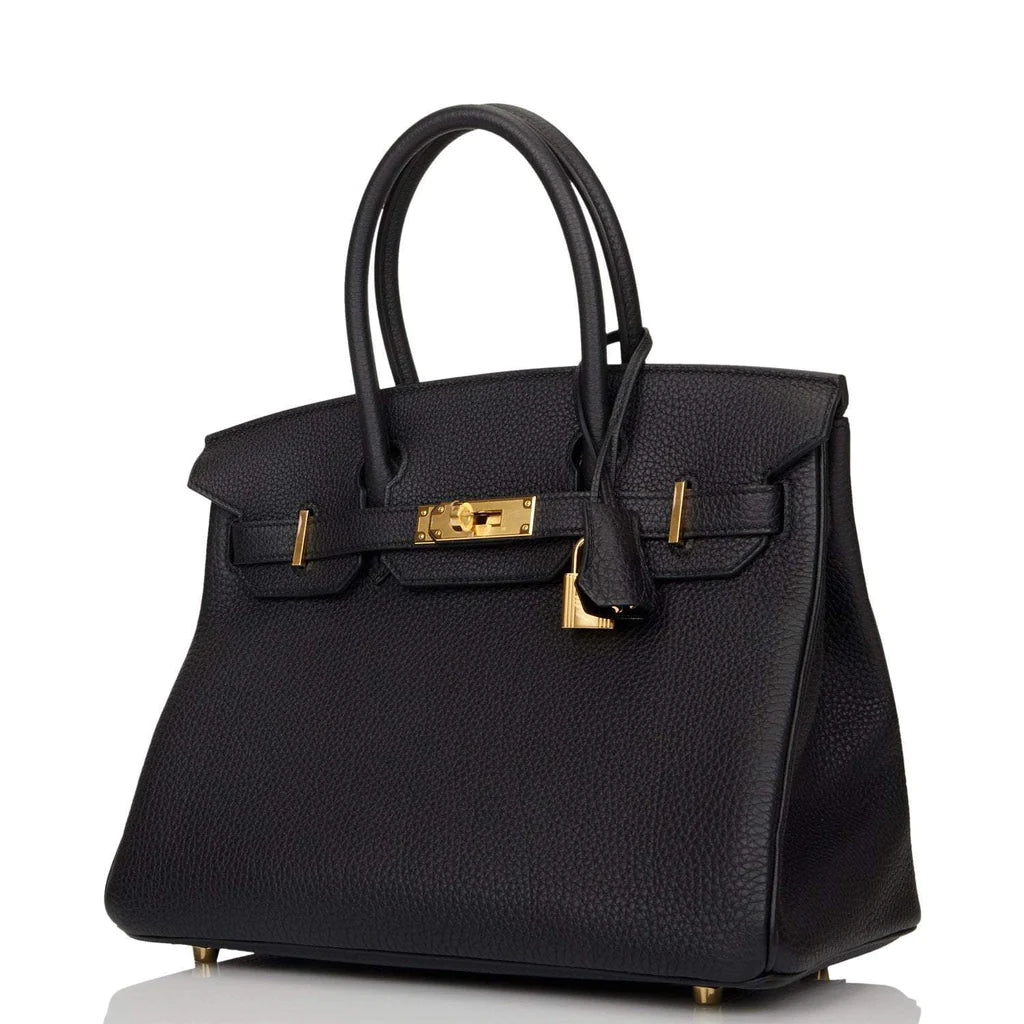 Hermès Birkin 30 Black Togo Gold Hardware