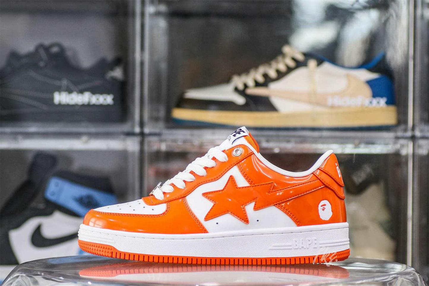 OFF-WHITE Bapesta Orange