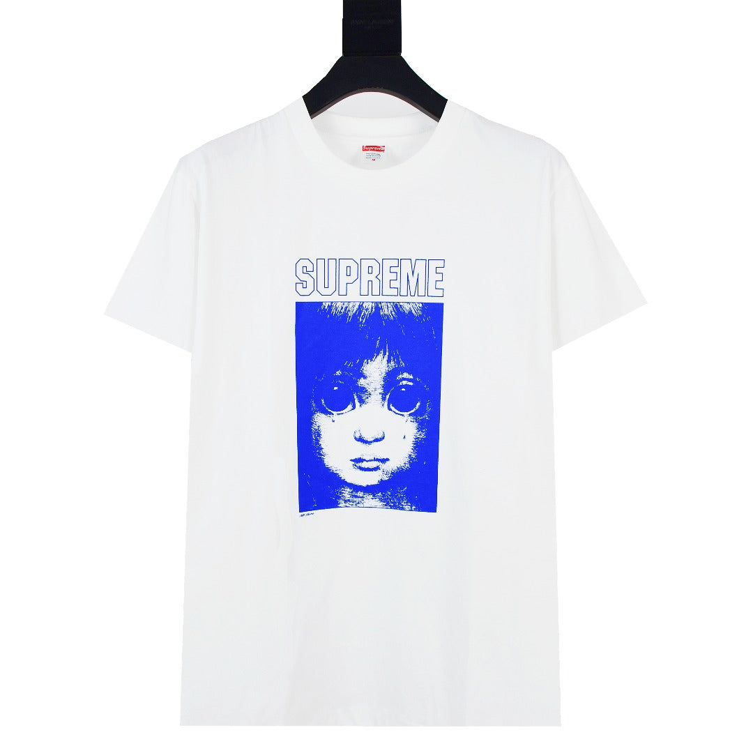 Suprem3 Margaret Keane Teardrop Tee White