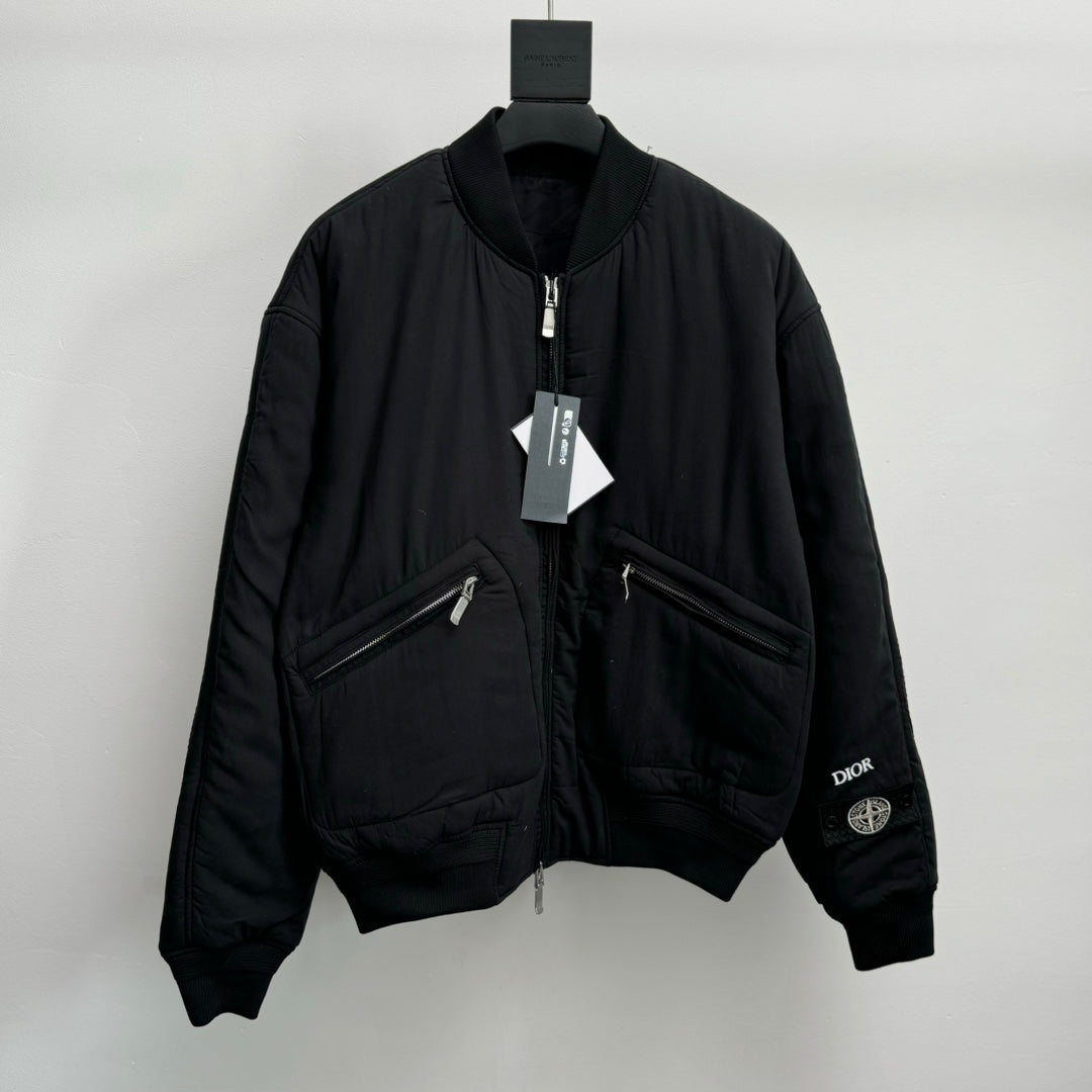 Stone 1Sland &Dio Early Fall Starburst Compass Flight Jacket