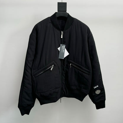 Stone 1Sland &Dio Early Fall Starburst Compass Flight Jacket