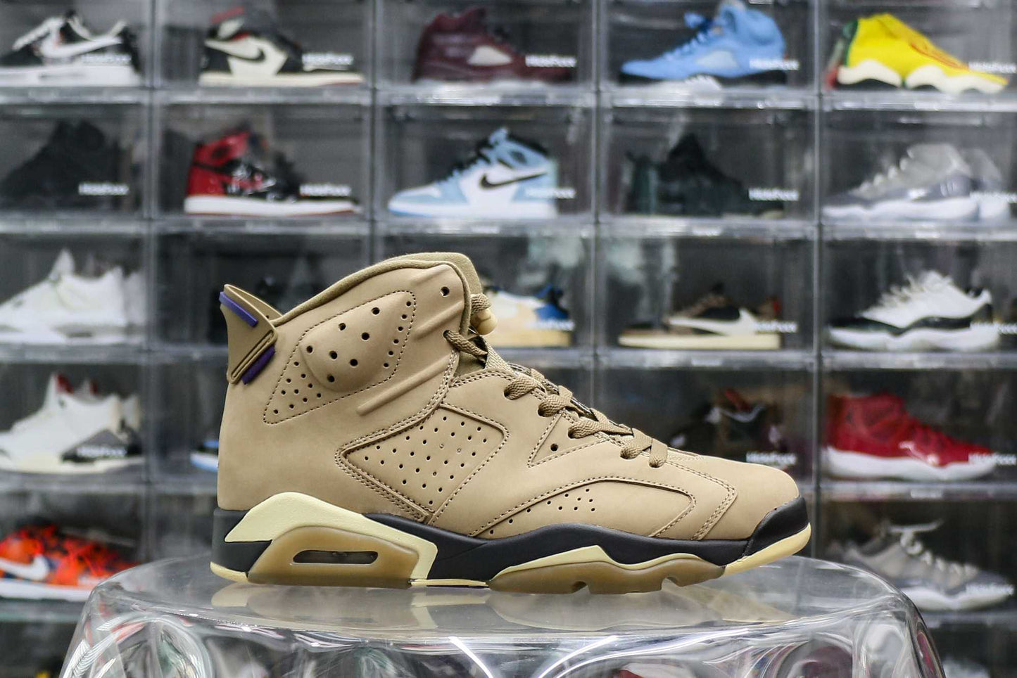 Air Jordan 6 Retro GORE TEX Brown Kelp Wmns