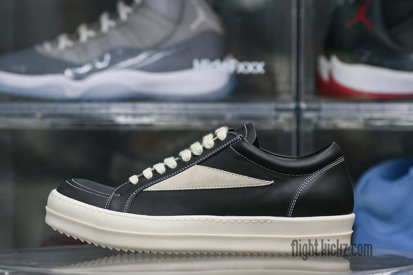 R!ck Owens Vintage Sneaks Black