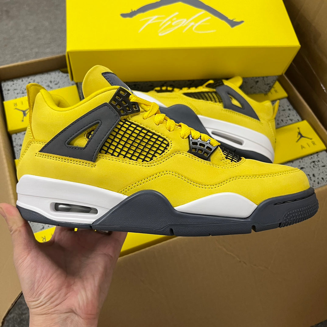 Air Jordan 4 Retro GS Lightning 2021 (GS) (LN5 A1 Batch)