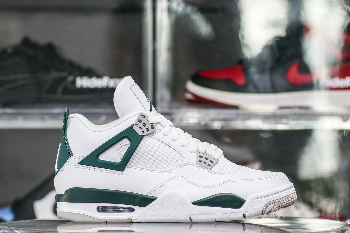 Air Jordan 4 White Oxidized Green Neutral Grey 2024