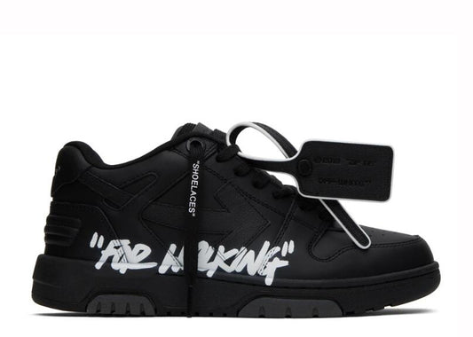 OFF-WHITE Black Out Of Office For Walking Sneakers