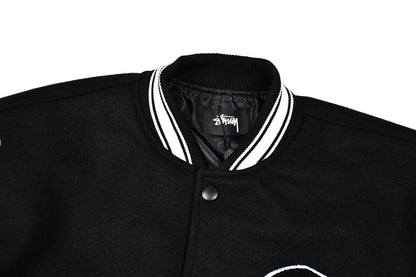 Stussy FW22 Casentino Wool Varsity Jacket