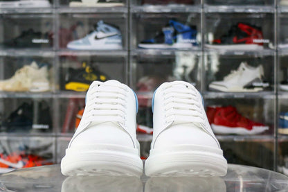 Alexander McQueen Oversized Sneaker White Ivory Blue