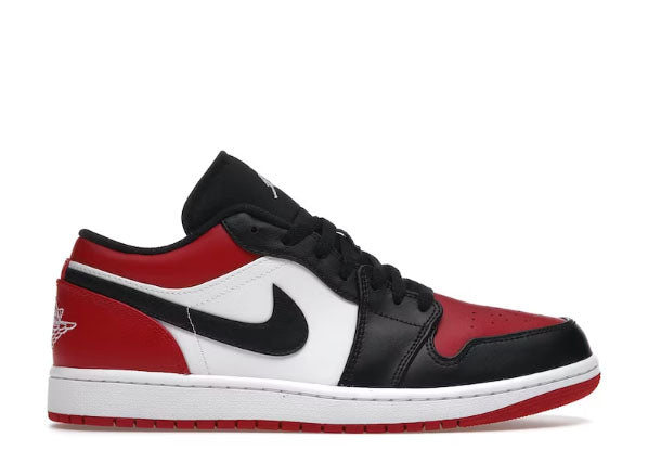 Air Jordan 1 Low Bred Toe 2021
