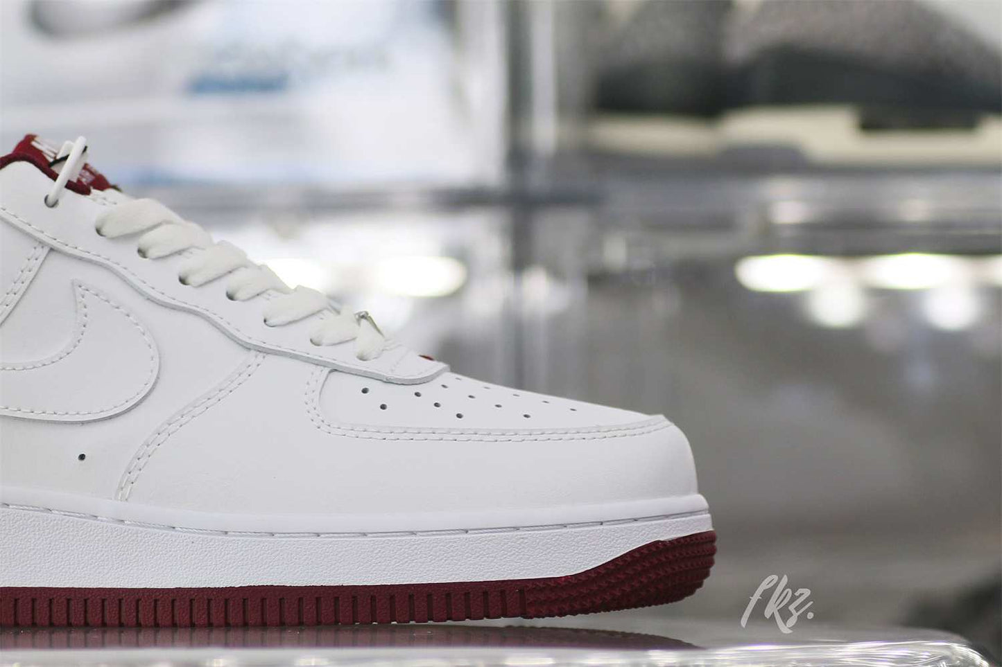Nike Air Force 1 Low 07 White Dark Beetroot