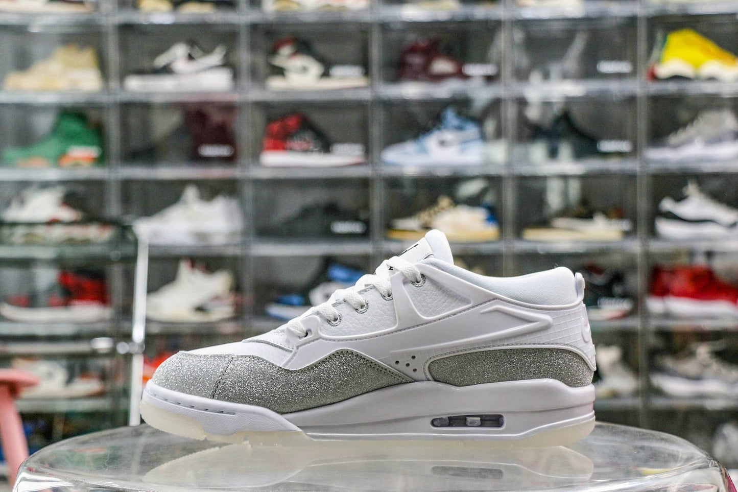 Jordan 4 RM metallic silver