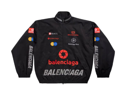 Balancig* logo-print Zip Jacket