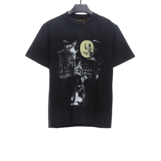 DREW full moon printed smiley face short sleeves