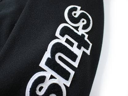 Stussy FW24 Embroidery ArmsVarsity Jacket