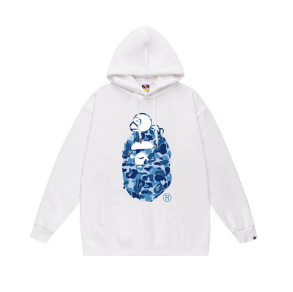 BAPE Sleepy Monkey Ape Head graphic hoodie