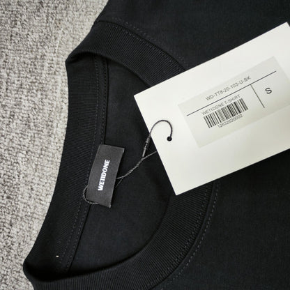 WE11D0NETRACK Leopard print Box Log T-Shirt