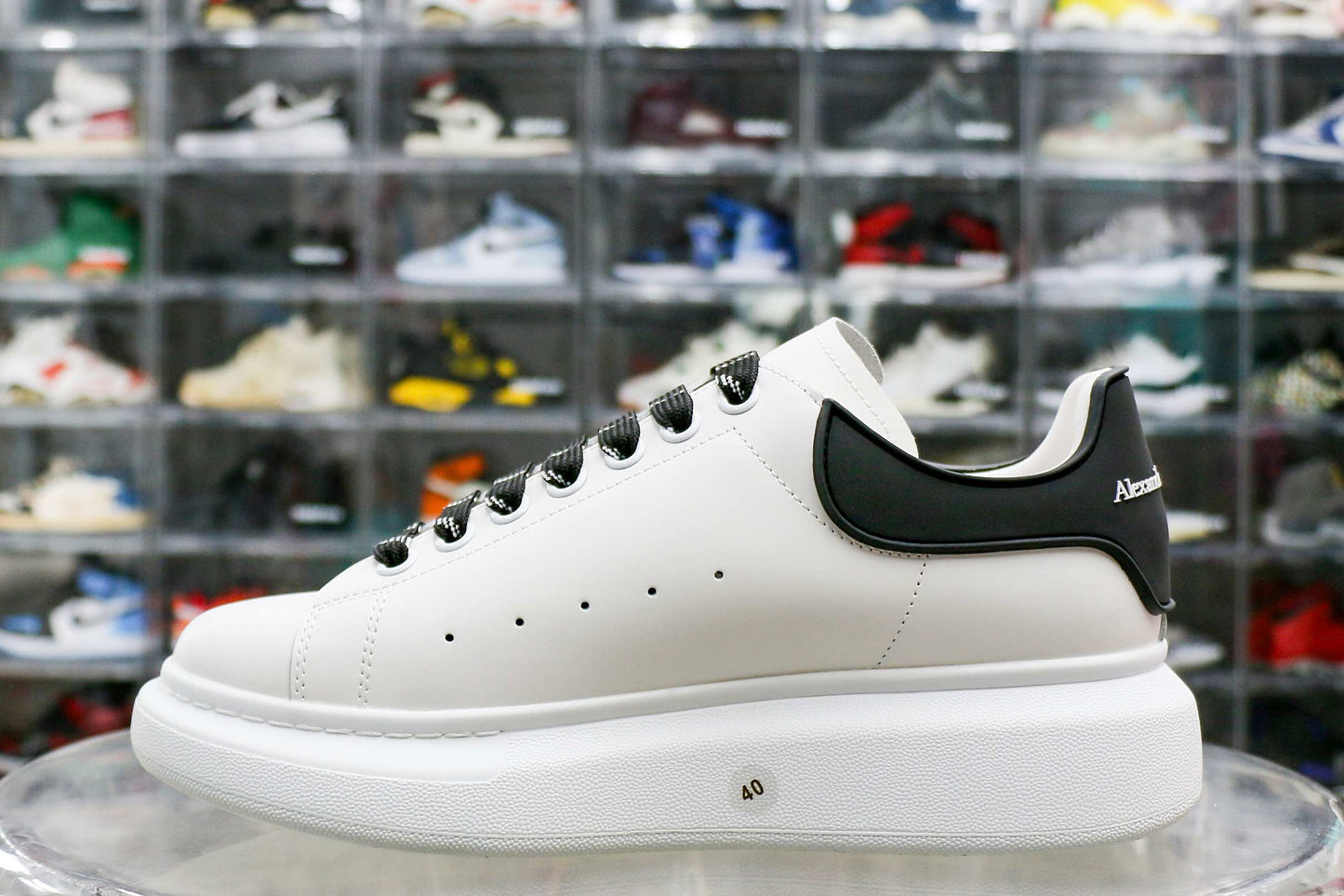 Alexander McQueen Oversized White Black Laces 3M