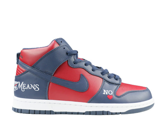 Nike SB Dunk High Supreme By Any Means Navy