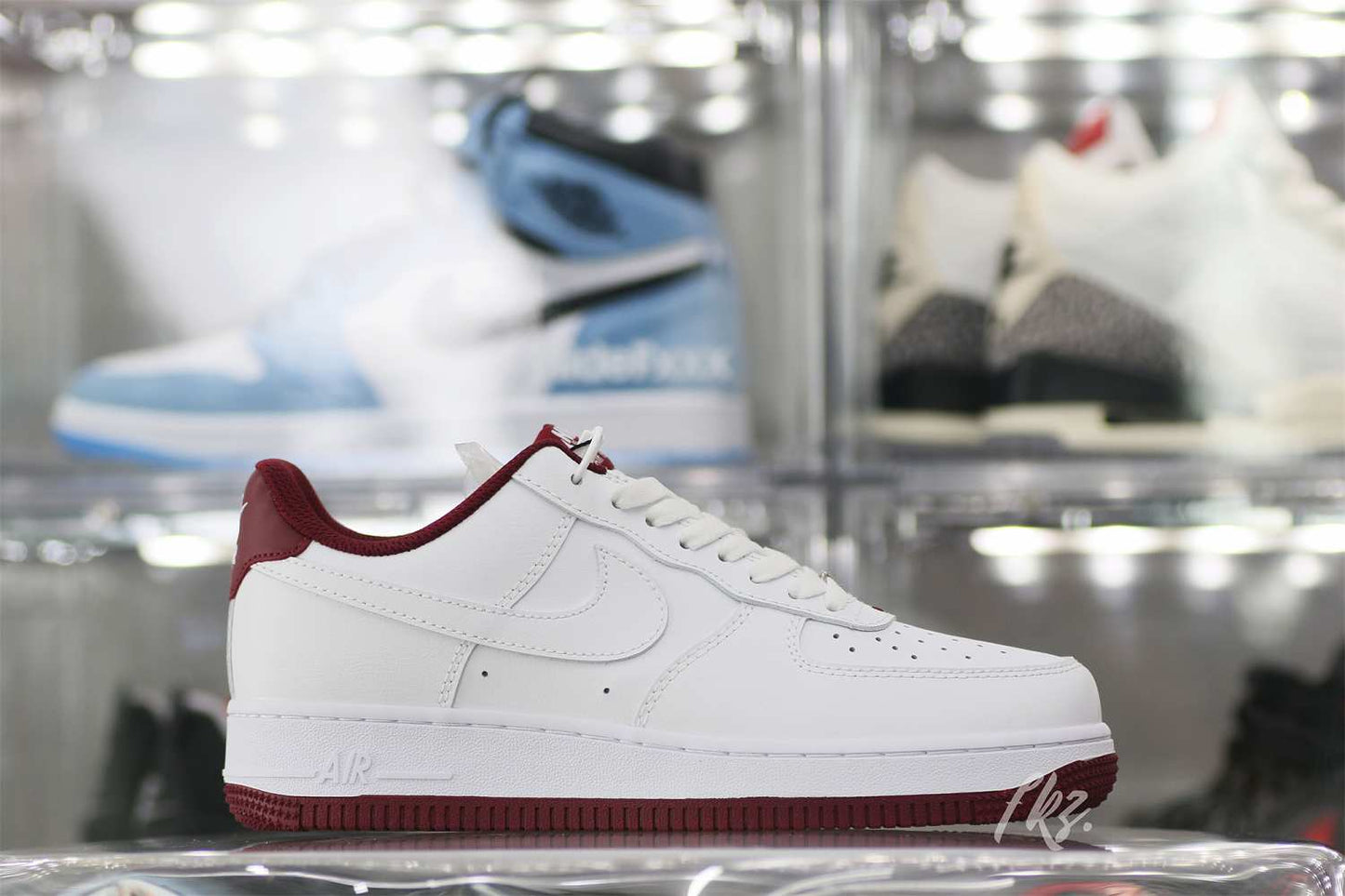 Nike Air Force 1 Low 07 White Dark Beetroot
