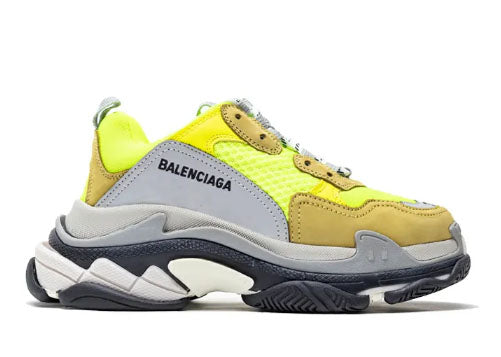 Balenciag* Wmns Triple S Trainer Yellow Fluo