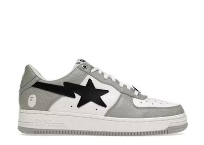 OFF-WHITE A Bathing Ape Bape Sta Low Grey Black