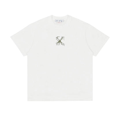 Ow Sketch Splash Ink Arrow letter short sleeve