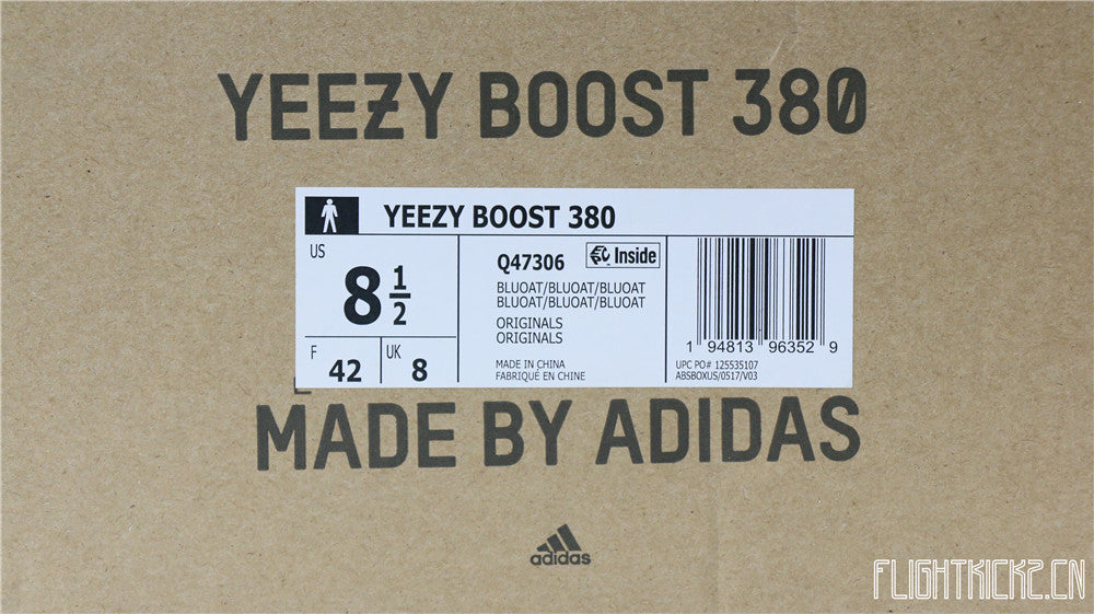 2020 Yeezy Boost 380 Blue Oat None Reflective