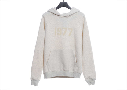 Ess3nt1als F0G 1977 flocking fleece hoodie