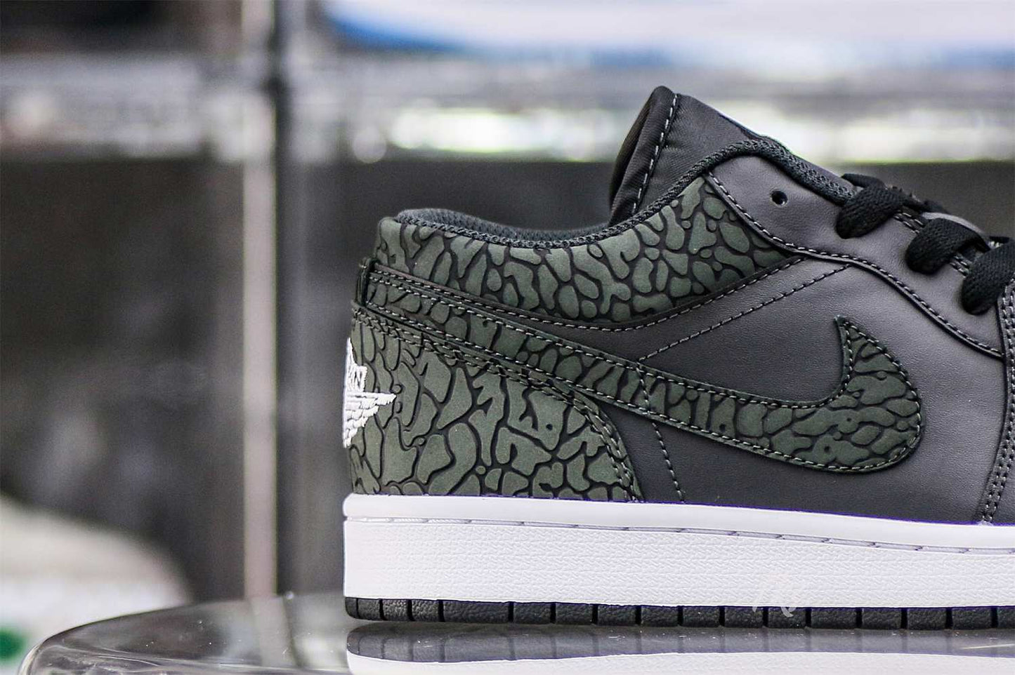 Air Jordan 1 Low SE Black Elephant
