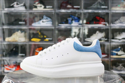 Alexander McQueen Oversized Sneaker White Ivory Blue