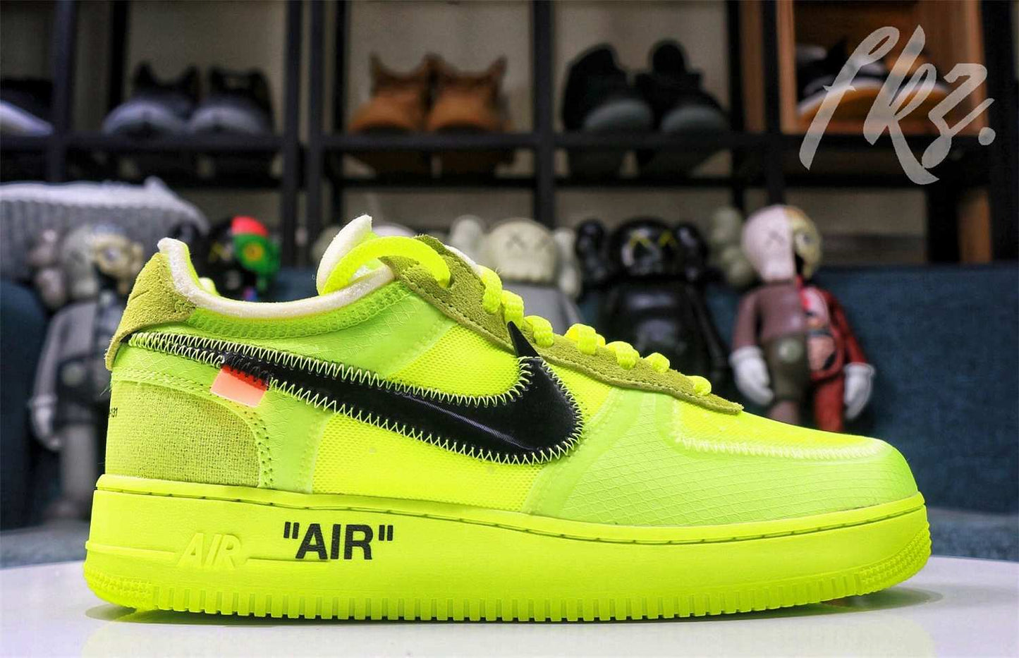 2018 Off White X Nike Air Force 1 Volt