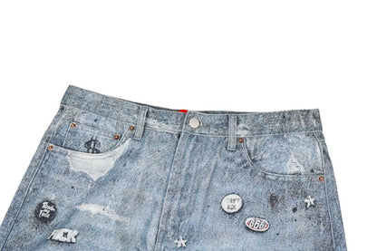 Suprem3 HJR TROMPE LOEIL LOOSE FIT Jeans