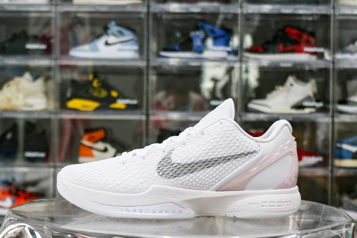 Nike Kobe 6 Protro White Grey Sample
