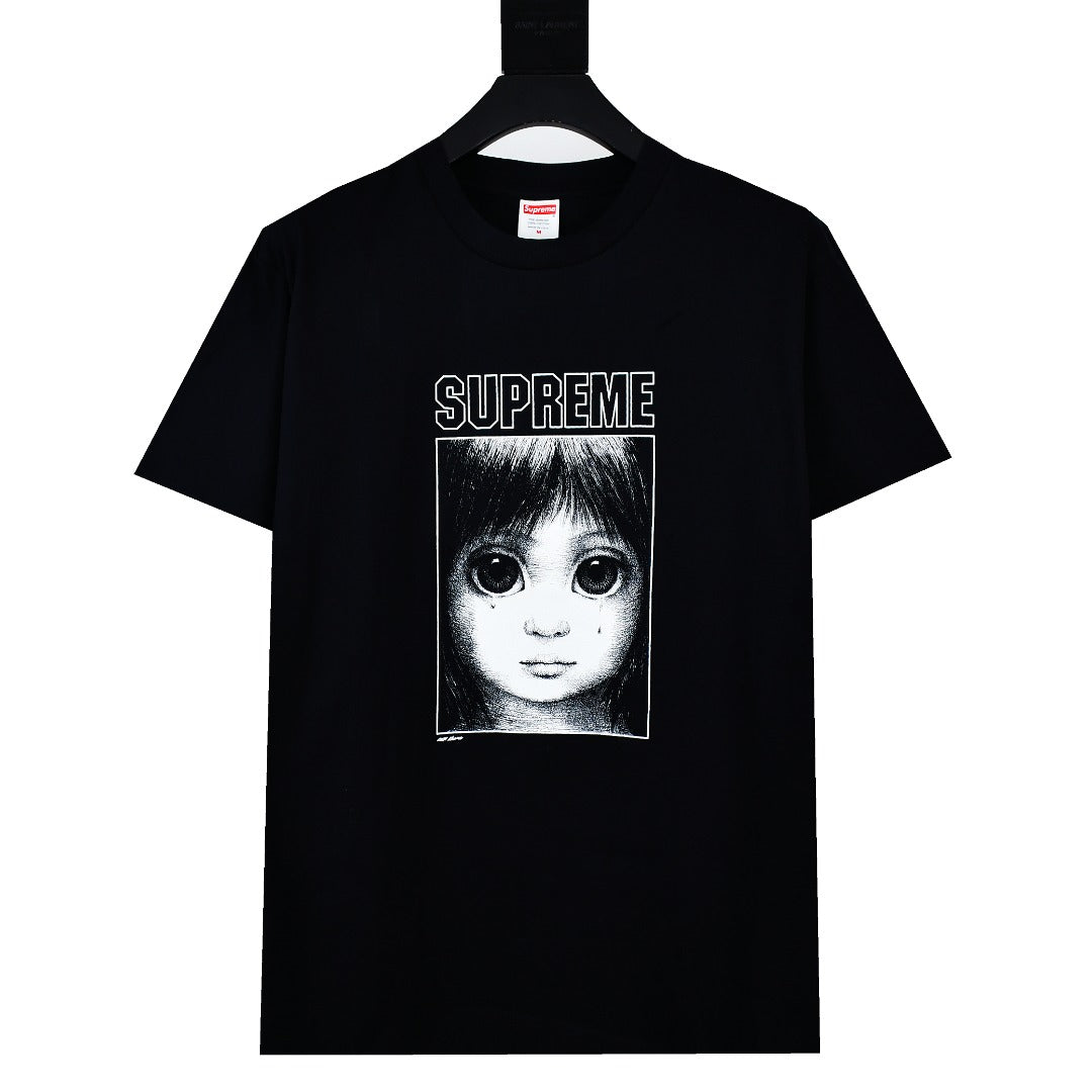 Suprem3 Margaret Keane Teardrop Tee White