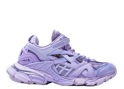 Balenciag* Track.2 Open Sneaker Lavender Purple